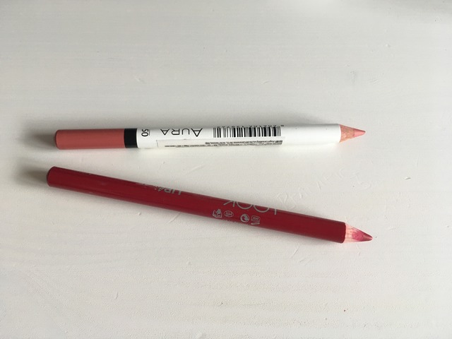 Transparentni puder + olovke za usne