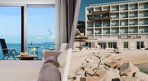 POČETAK LJETA u Podstrani uz 2 noćenja s DORUČKOM za 2 OSOBE u luksuznom Hotelu Split 4*! SUPERIOR soba s POGLEDOM na more, vino, voće, besplatne ležaljke i PRIVATNO korištenje SPA zone!