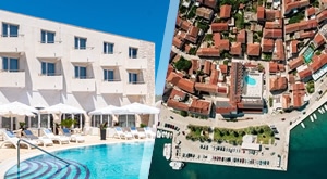 [VELA LUKA] ŠPICA SEZONE u Hotelu Korkyra 4*! 3, 5 ili 7 POLUPANSIONA za 2 osobe + dijete do 6 g. GRATIS! Uživajte uz vanjski bazen i NEOGRANIČENO korištenje saune i teretane!