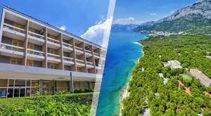 Hit LJETOVANJE u Baškoj Vodi! 6 dana/5 noćenja s POLUPANSIONOM i uključenim pićem za 2 osobe u obnovljenom Alemaris Resortu + GRATIS za 2 djece! Savršen OBITELJSKI odmor na Makarskoj rivijeri!