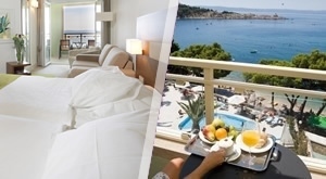 KRAJ LJETA U MAKARSKOJ! Hotel Park nudi 4 ili 7 noćenja za 2 osobe uz bogat DORUČAK u standard sobi s balkonom, WELLNESS, pjenušac, besplatan PARKING i popuste na masaže te GRATIS ležaj za dijete!
