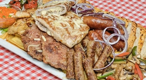 OKUSITE pravu MAKEDONSKU GOZBU uz ROŠTILJ platu s ćevapima, lungićem, povrćem i ajvarom te gravče na tavče i osvježite se DOMAĆIM PIVOM u Makedonskom Meraku - sve za 4 osobe!