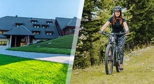 LJETO U PLANINI u hotelu Krvavec! 3 dana uz 2 POLUPANSIONA za 2 osobe, uz korištenje SAUNE, 3h najma BICIKLA, parking i WI-FI. Opustite se na SVJEŽEM ZRAKU i osigurajte svoj termin!