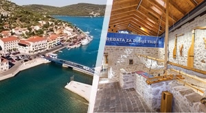 [KRAJ LJETA] Hotel Borovnik, TISNO - uživancija za 2 osobe i do 2 djece! 4 noćenja uz À la carte PUNI PANSION, piće, grijani bazen i ulaznice u Muzej betinske drvene brodogradnje.