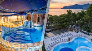 [10.09. - 01.10.] Rujan na Makarskoj rivijeri u HOTEL HORIZONT 4*, Baška Voda - 2 noćenja s POLUPANSIONOM i pićem za 2 osobe! Uključen ulaz u WELLNESS centar, SAUNE, fitness...
