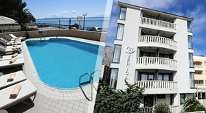 ODMOR u Baškoj Vodi! VILLA VERICA vas zove na odmor uz 1 noćenje s doručkom u APARTMANU po izboru za 2 ili 4 OSOBE. Uživajte u RUJNU tik uz more za savršen ugođaj!