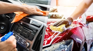 KEMIJSKO čišćenje svih sjedala i vrata uz opciju anti-alergijskog čišćenja aloe verom, VANJSKO PRANJE, poliranje te ZAŠTITA VOZILA voskom u Auto centru Jimmy u Zagrebu!