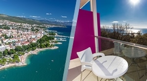 Savršen PRODUŽETAK LJETA na Kvarneru! Hotel Crikvenica: 2, 3, 5 ili 7 noćenja za 2 osobe + POLUPANSION! Superior soba s BALKONOM, bogat buffet doručak i večera te besplatan WiFi. Osigurajte termin!