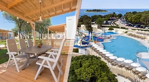 Pobjegnite na more na POČETKU JESENI! Uživajte u miru Rovinja i vrhunskom Kampu Veštar 5*: 2 noćenja za 4 odrasle osobe + 1 dijete do 17,99 godina u kućicama Forest Escape uz BAZENE i sportsku zonu!