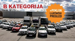 Ugrabi KOMPLETAN PAKET za B kategoriju i postani vozač! Autoškola Mandić   Megastart nudi 30h teorije, 35h vožnje na 3 lokacije u Zagrebu i Velikoj Gorici +  BESPLATAN liječnički pregled!