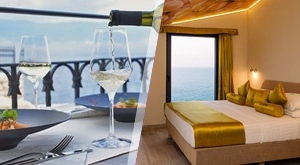 Vrbnik na KRKU: Kraljevski odmor u Vinotelu Gospoja 4* - 2 ili 5 noćenja za 2 osobe uz POLUPANSION, sobu na morskoj strani i bazen! Uključeno vino dobrodošlice + 15% popusta na WELLNESS!