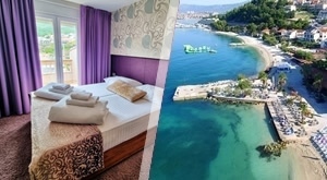 Odmor i opuštanje TIK UZ MORE! 1 ili 2 noćenja s DORUČKOM za 2 osobe u Classic Hotelu Gala 4* u Podstrani + besplatna SAUNA, teretana i parking! Dijete do 2 godine boravi GRATIS!