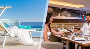 FULL EXPERIENCE PAKET u Marina Novi 5* Novi Vinodolski! 2 noćenja za 2 osobe uz POLUPANSION, opuštajuću MASAŽU, nordijsko HODANJE i vrhunsku DEGUSTACIJU vina i pršuta u vinariji Pavlomir!