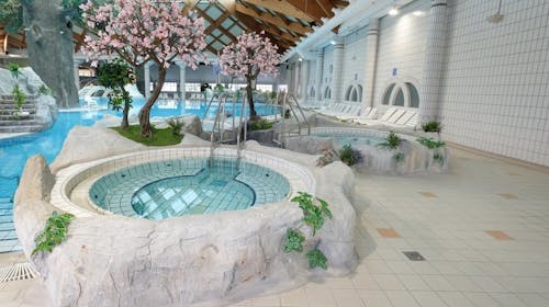 Spa House Blue Lagoon - Terme Čatež, Čatež ob Savi, Slovenija - 200 EUR - 2x noćenje u kućici Spa House Blue Lagoon za do 8 osoba (6 odraslih osoba i 2 djece do 11,99 godina), Posteljina i ručnici