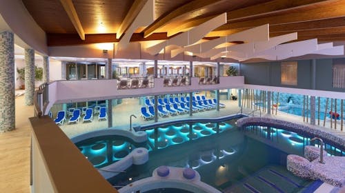 Karos Spa Hotel - Wellness odmor tijekom tjedna, Zalakaros, Mađarska - 390 EUR - 3x noćenje u prostranoj Spa Superior sobi za 2 osobe, Polupansion (bogati buffet doručak i buffet večera) u restoranu Eden