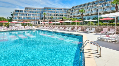 Hotel Mediteran Plava Laguna - Ljeto u Poreču, Poreč, Istra, Hrvatska - 829 EUR - 5x noćenje u dvokrevetnoj Economy sobi za 2 osobe, Polupansion