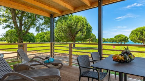 Camping Park Umag - Obiteljski odmor u mobilnim kućicama u Umagu tijekom vikenda, Umag, Istra, Hrvatska - 260 EUR - 2x noćenje u mobilnoj kućici Adria Blue ili Adria Garden (ovisi o raspoloživosti) za do 5 osoba (4 odrasle osobe i 1 dijete do 15,99 godina), Klima uređaj i grijanje