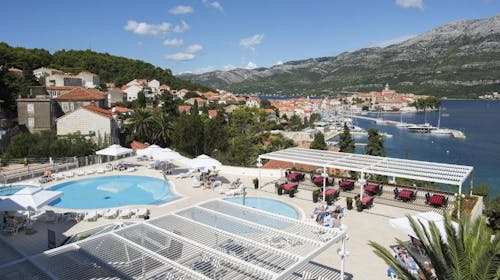 Marko Polo Maradiso Hotel by Aminess - Obiteljsko ljeto na Korčuli, Korčula, Dalmacija, Hrvatska - 1.586 EUR - 7x noćenje u dvokrevetnoj Comfort sobi za 2 osobe (1 dijete do 9,99 godina besplatno), Polupansion