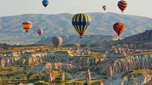 8-dnevni izlet u Tursku - Bajkovita Kapadokija, Kapadokija, Turska - 641 EUR - 7x noćenje u hotelima ili hotelskim resortima s 4* u standard dvokrevetnoj sobi za 1 osobu, Polupansion