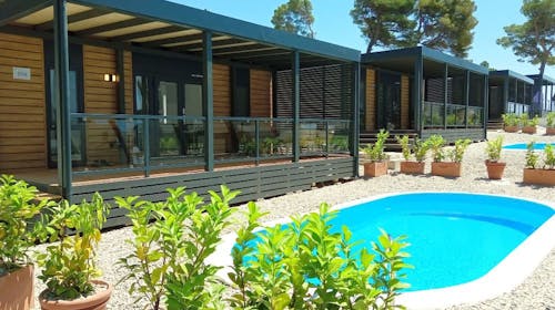 Park Villas by Morenia - All inclusive odmor u Deluxe kamping vili s privatnim bazenom, Podaca, Hrvatska - 3.122 EUR - 7x noćenje u kamping vili s privatnim grijanim bazenom za do 4 osobe, All inclusive