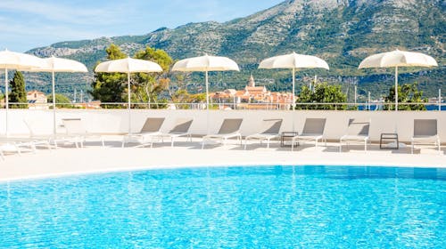 Marko Polo Maradiso Hotel by Aminess - Obiteljska jesen na Korčuli - Posebna akcijska ponuda, Korčula, Hrvatska - 212 EUR - 2x noćenje u dvokrevetnoj Comfort sobi za 2 osobe (1 dijete do 9,99 godina besplatno), Polupansion