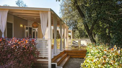Camping Tina Vrsar - Jesen i zima u Vrsaru - Premium mobilne kućice, Vrsar, Istra, Hrvatska - 166 EUR - 2x noćenje u mobilnoj kućici Premium za 5 osoba, Korištenje posteljine i ručnika