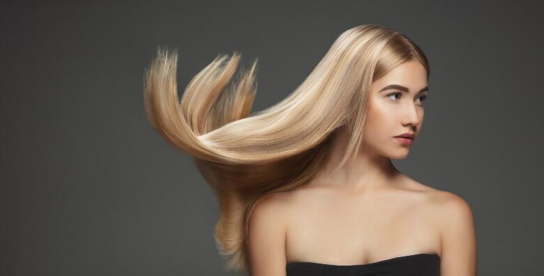 HAIR DUSTING - uklanjanje samo oštećenih vrhova, a ne duljine kose + bojanje izrasta ili pramenovi i frizura u Frizerskom salonu Andreja