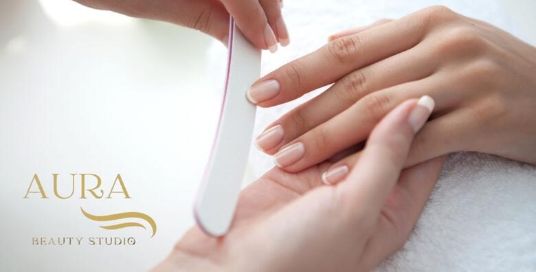 Manikura i trajni lak u salonu Aura Beauty Studio