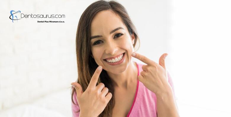 IZBJELJIVANJE ZUBI - najbrži i najučinovitiji način za sjajni osmijeh uz pjeskarenje i pregled u ordinaciji Dental Plus Miramare