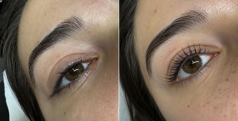 Lash lift sa farbanjem u VALENA Beauty Studiju