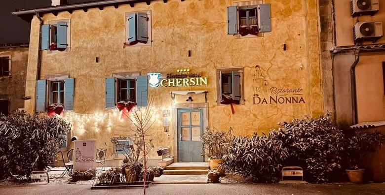 Nova godina i Božić u Fažani - 2 ili 3 noćenja s doručkom za 2 osobe + gratis paket za 1 dijete do 6,99 godina uz izlet na Brijune i NG večeru u Heritage hotelu Chersin 4*